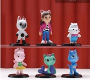 Figurki Gabi Koci Domek 6 sztuk