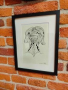 Obraz "kobieca głowa" ręcznie wykonany