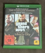 Rzadka/Rare GTA IV Complete Edition Xbox One i Xbox 360!