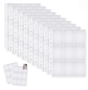 Koszulki na karty kolekcjonerskie HURIFENG 20 stron / 360 kieszeni A4 