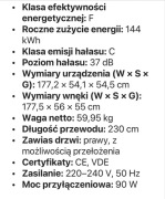 Lodówka do Zabudowy Blaupunkt 5CL280FFO Chłodziarka 319 L 177.5 x 56 cm LED