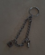 breloczek kłódka kluczyk