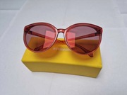 Okulary polaroid nowe różowe