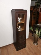 Dębowa biblioteczka witryna  słupek 899/2026 