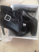 Botki damskie czarne