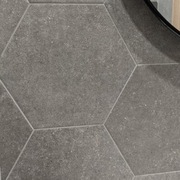 TRAFFIC GREY 22X25 PŁYTKI GRESOWE HEKSAGONALNE