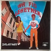 LP Sarolta Zalatnay ...Ha Fiú Lehetnék Metro Együttes 1st Hungary Press G+