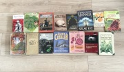 Zestaw książek mix gatunków literackich 21 sztuk