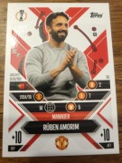 TOPPS MATCH ATTAX EXTRA 2025 MANAGER 110 RUBEN AMORIM MANCHESTER UNITED