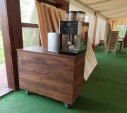 Rollbar Wózek Mobilny barek kawowy lub piwny