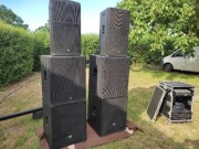 Zestaw nagłośnienie estradowe dap audio 