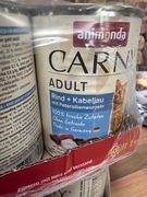 Mokra karma dla kota Animonda carny wołowina z dorszem 12 puszek 400g