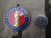 Challenge Coin United States National Guard Gwardia Narodowa USA