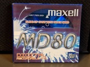 MD Minidisc MAXELL 80 MD-80BLE Blue