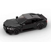 Klocki wzór LEGO BMW M4 Autko Samochodzik Prezent wyścigowy HIT Pudełko