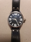 Duży okazały zegarek męski OOZOO 5cm pasek skóra 