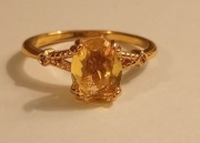 585 Złoty Piękny Pierścionek 585