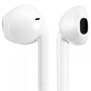 Słuchawki douszne białe, dobra jakość, wzorowane apple