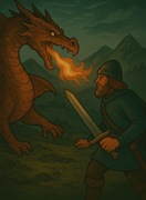 Miecz smokobójcy gra do druku escape room Andrzejki urodziny