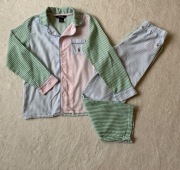 Polo Ralph Lauren piżama paski modna 134/140 9l 10l modna Wygodna