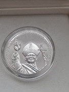 10 zl 2020r -100 rocznica urodzin Jana Pawla II ,stan menniczy 1 oz