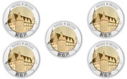2025 POLSKA 5 złotych Odkryj Polskę – Ratusz w Brzegu (5sztuk) + broszura