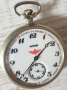 Stary zegarek kieszonkowy Molnia Kolejowy