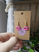 Kolczyki z usta z ustami 