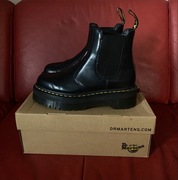 Sztyblety boots platform Dr. Martens 2976 Quad Black 39