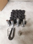 Zestaw śrub zabezpieczających złodziejki zaślepki vw audi seat Skoda 