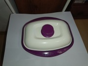 Pojemnik do MIKROFALÓWKI mikrofali Patelnia do grillowania do mikrofali