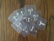 Przezroczysty wieszak do naklejania + gratis 