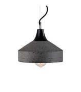 Lampa betonowa VULCANO DARK GREY Black Gilza