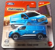 MATCHBOX .   FORD E  TRANSIT  CUSTOM   .    autko resorówka