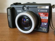 Canon PowerShot G5, 5 Mpx, karta 256 MB, nowy aku, futerał. Made in Japan.