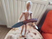 Nóż składany Trollsky Knives Mandu ostrze ze stali D2 Micarta (MT006)