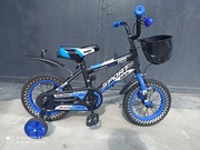 Rowerek Dziecięcy BMX 12 cali + Kółka Boczne i Koszyk---JAK NOWY !!!