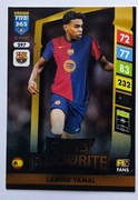 PANINI FIFA 365 2025 LAMINE YAMAL nr.297 ( Barcelona )  FANS FAVOURITE 