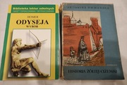 2 książki: Homer - Odyseja, A. Domańska - Historia żółtej ciżemki 