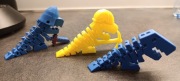 Druk 3d. Ruchome figurki dinozaurów. ( 11 cm ) Cena za 1 szt