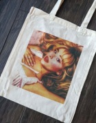 Torba bawełniana torebka tote bag bawełna Sabrina Carpenter