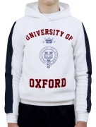 OXFORD Wygodna bluza chłopięca z ociepleniem i z kapturem R. 146/152