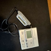 Panasonic SJ-MR200 MiniDisc Recorder | Pilot Oryginał | Magnezowa Obudowa