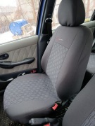 Auto-Dekor Elegance – welurowe pokrowce na fotele Fiat (prawie jak nowe)