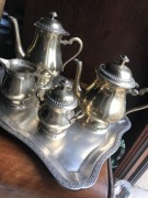  Stylowy komplet art-deco-> Antyczny zestaw kawowy