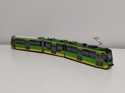 Moderus Beta MF02ac MPK Poznań Model kartonowy zabawka pociąg miejski