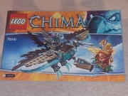 Lego CHIMA 70141 lodowy ptak szybowiec Vardy'ego