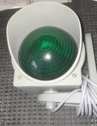 Semafor sygnalizator jednokomorowy zasilanie 230V zielony