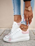 Buty sportowe Madam Upper X białe z pudrowym SeaStar r. 38