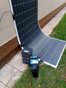 Zestaw fotowoltaiczny off grid MPPT  kamper balkon